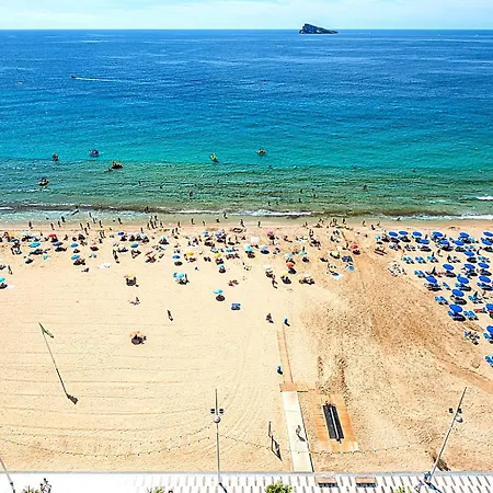 Stunning Sea View Beachfront 3br Yago Tower Benidorm