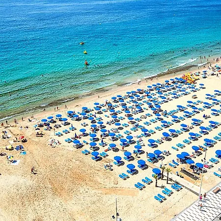 Apartment Stunning Sea View Beachfront 3br Yago Tower Benidorm