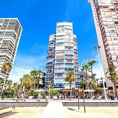 Stunning Sea View Beachfront 3br Yago Tower Benidorm