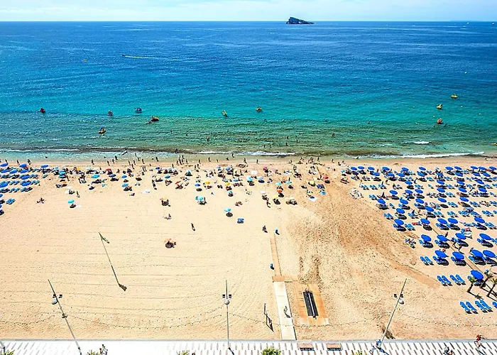 Stunning Sea View Beachfront 3br Yago Tower Benidorm