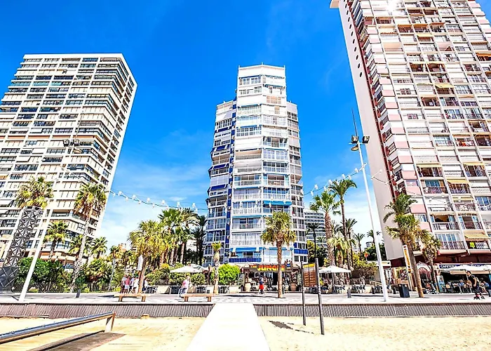 Stunning Sea View Beachfront 3br Yago Tower Benidorm